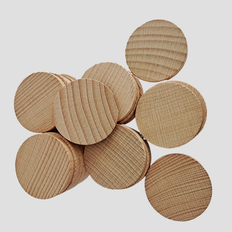 Деревянные режущие диски 1/5 см свадебные центральные части из натурального бука