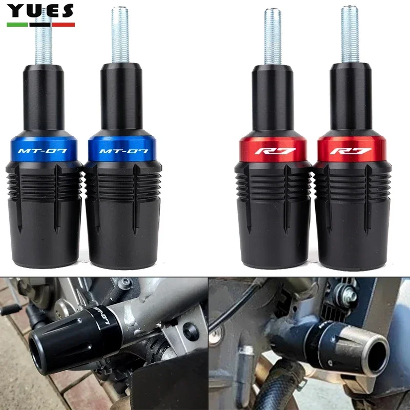 Для Yamaha MT07 MT 07 FZ07 Tracer 7 700 GT YZF R7 2014-2024 слайдер рамы мотоцикла защита двигателя от