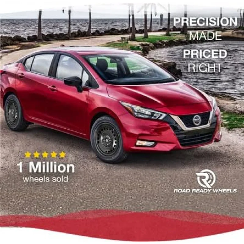 2003-2008 Corolla 15-дюймовый окрашенный черный обод — прямая замена OE