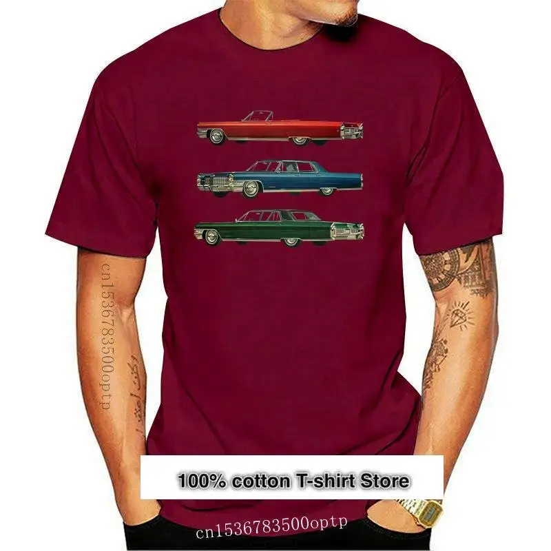 

Camiseta de algodón con estampado para hombre y mujer, camisa de manga corta Cadillacs, 2021, nueva