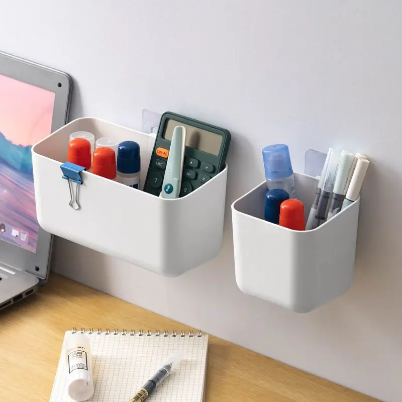 

Настенный ящик для хранения, офисные настенные полки, мобильные телефоны, без пробивки отверстий, прикроватное общежитие, ручка для учеников Старшей школы