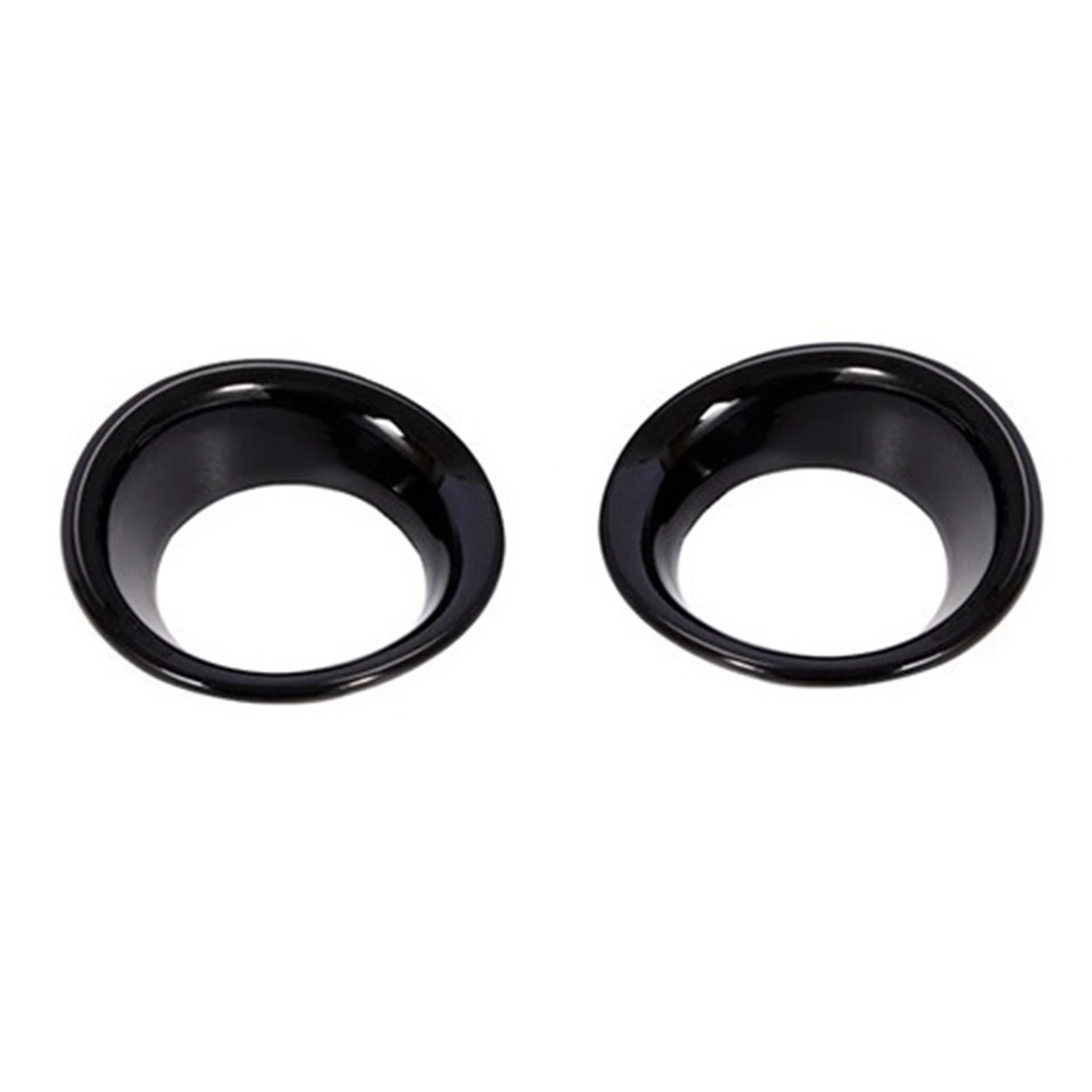 

For Toyota Harrier Venza 2020-2022 ABS Black Front Fog Lamp Light Cover Trim Sticker Car Styling Accessories