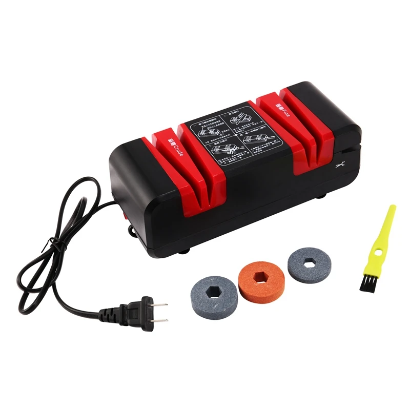 

Электрическая точилка для ножей, автоматическая профессиональная машина для быстрой заточки шеф-повара, USB для кухни, всех ножей, ножниц