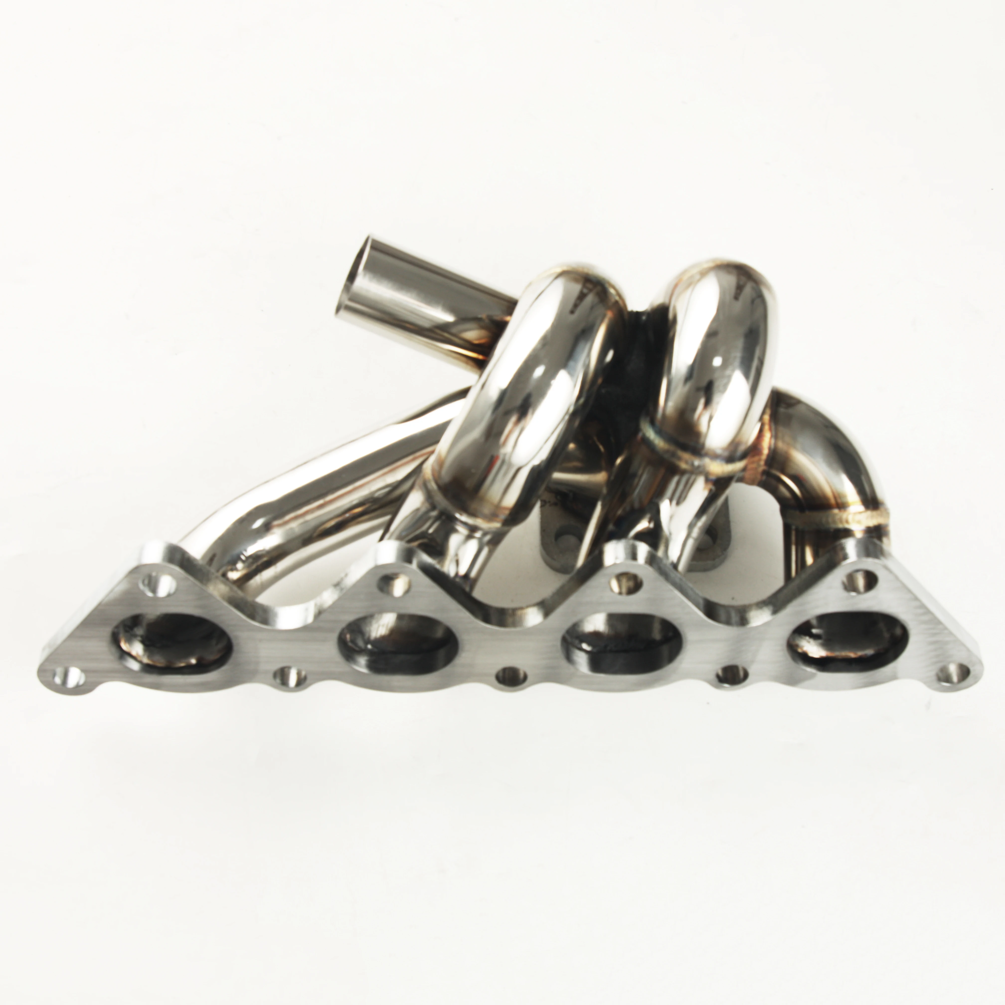 DSM зеркальный полированный выпускной коллектор Tur * bo-MITSUBISHI EVOLUTION 4G93