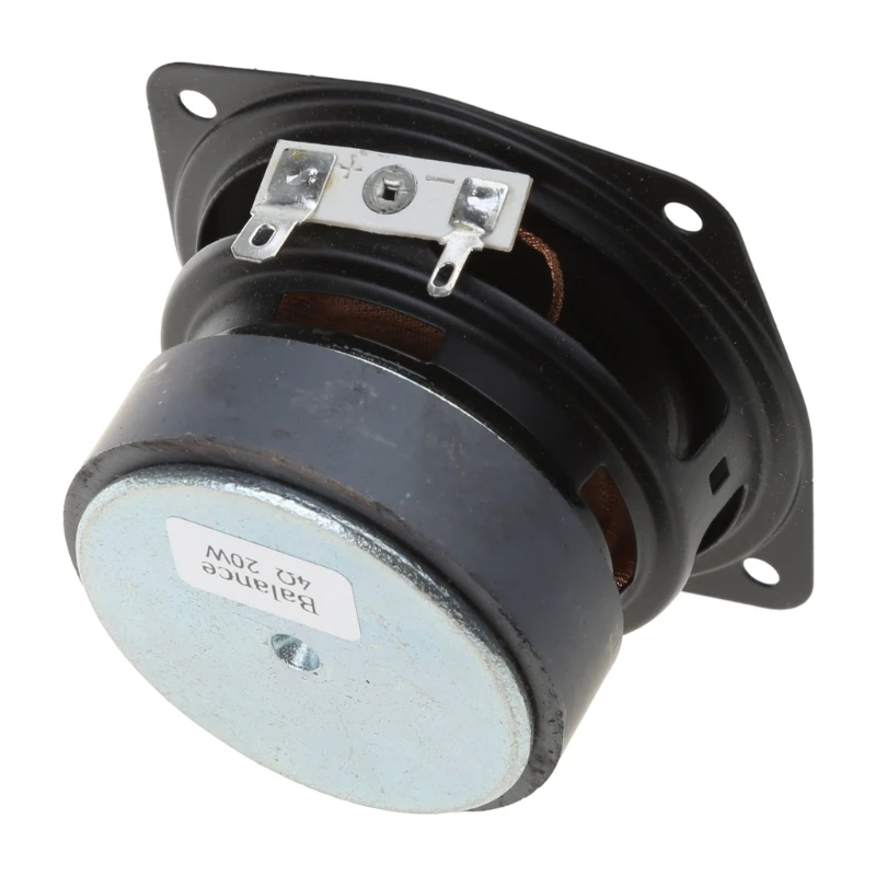 Аудиодинамик Y1UB 4 Ом 20 Вт высокая мощность — громкоговоритель 89 мм квадратный