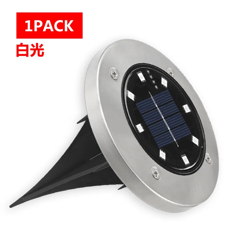 

Solar Buried Lamp Home Outdoor Waterproof Ground Insertion Guide Lawn Lamp LED Courtyard Garden Decorative Landscape Lamp