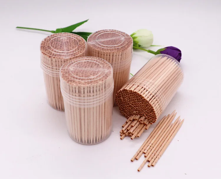 Birch Tooth Pick Bottled Disposable toothpicks wood toothpicks for appetizers toothpicks for teeth toothpicks for food 5 bottles