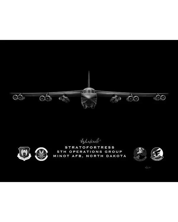 5th Operations Group B-52 Stratofortress Strategic Bomber T Shirt. 100% Cotton O-Neck Casual T-shirts Loose Top New Size S-3XL