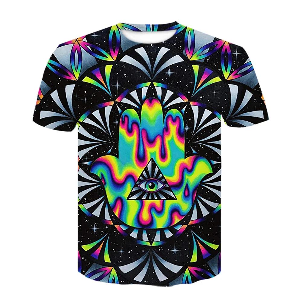 

Новинка 2022, модная футболка в стиле хип-хоп для мужчин и женщин, футболки для медитации и Тай Чи, астромир, цветная одежда с 3D-принтом, футболк...