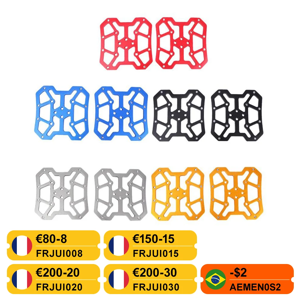 Велосипедные аксессуары прочная педаль без зажима 2 шт. классические Spd Keo