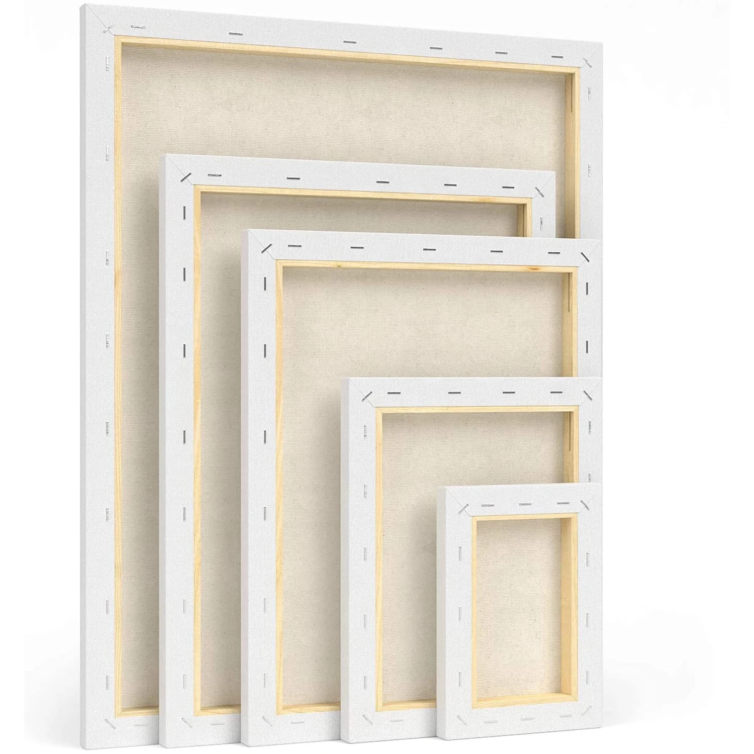 Locsyuve Paint Canvas for Painting, Stretched Canvas,1piece,100% Cotton Primed Art Supplies for Acrylic Pouring and Oil Painting