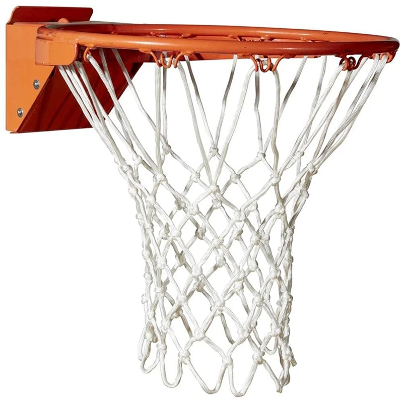 

Polyester Whip Replacement Basketball Net Durable Rugged Nylon Hoop Goal Rim Mesh
