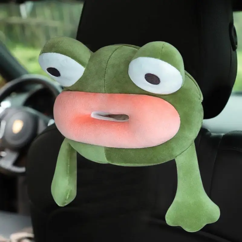 Милая автомобильная коробка для салфеток милая мультяшная губы-сосиски