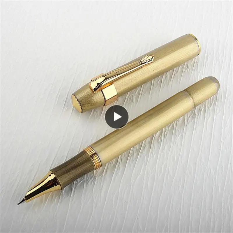 

Fashionable Appearance Short Pen Bright Tip (0.7mm) Pocket Pen Fluent Writing Comfortable Grip Calligraphy Pen Writing Pen Pen