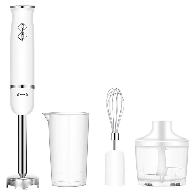 

Household Electric Blender Multi Function Food Processor Mixer Portable Kitchen Whisk Beaker Juicer Milkshake EU Plug