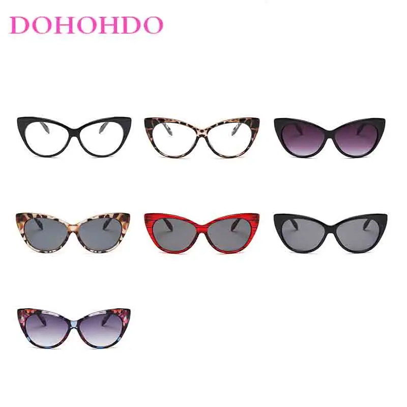 Модные роскошные женские солнцезащитные очки кошачий глаз винтажные в стиле