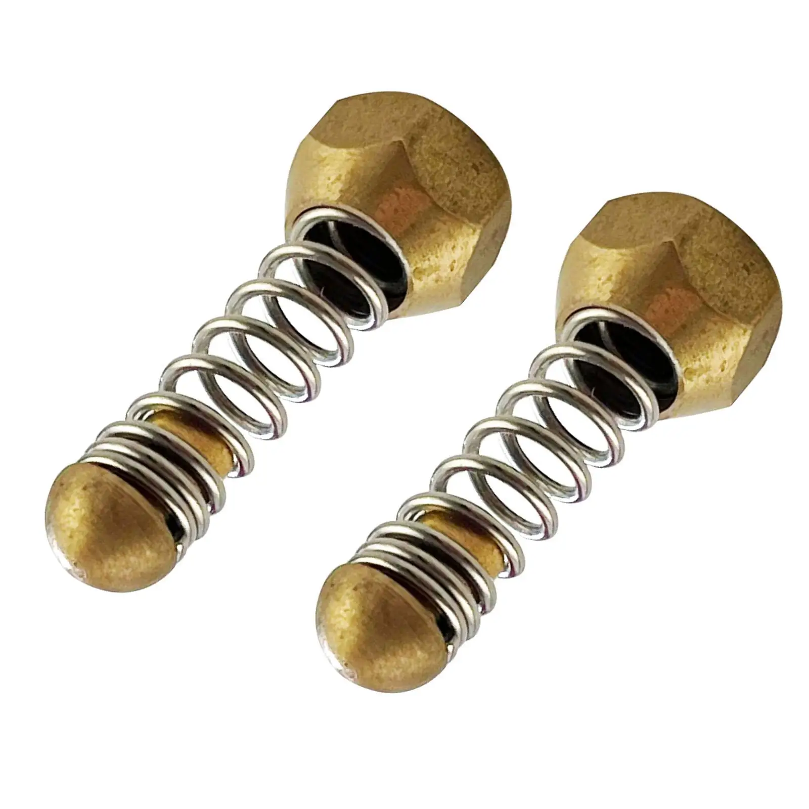 

2x Sewer Jetting Pipe Nozzle with Spring with G1/8 Fitting Thread for Water Cleaning Hose Pipe