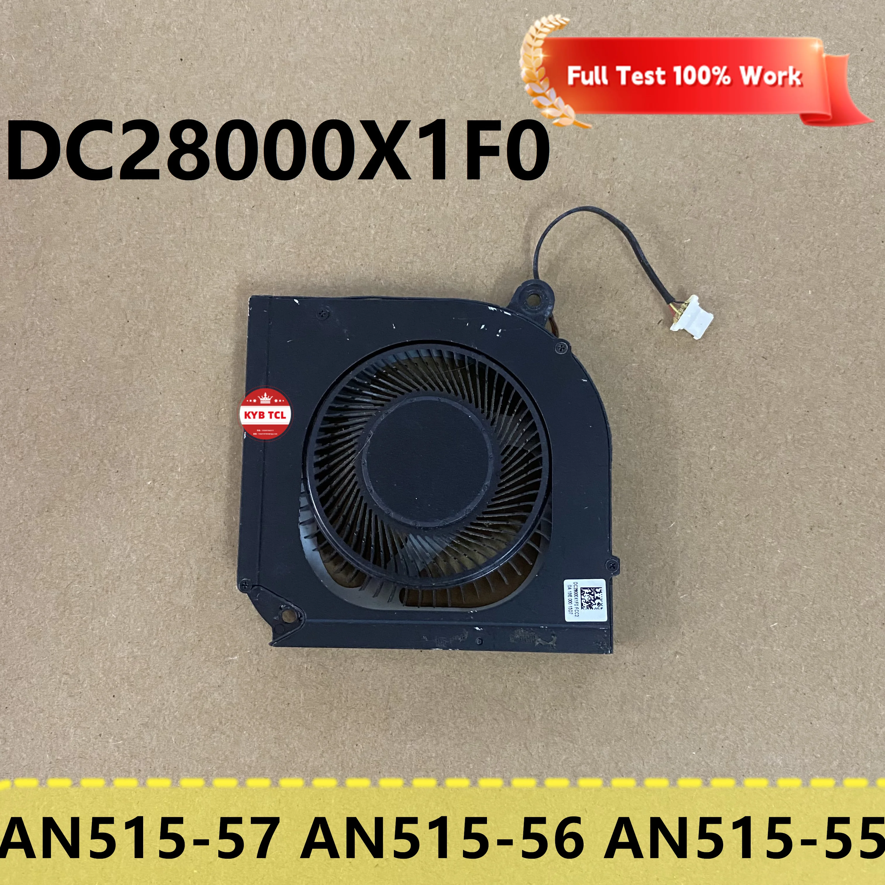 Фото DC28000QDF0 DC28000X0F0 DC28000QEF0 Вентилятор охлаждения GPU/CPU для ноутбуков Acer Nitro 5 AN517-41 AN517-52 AN517-54 AN515-44 №2