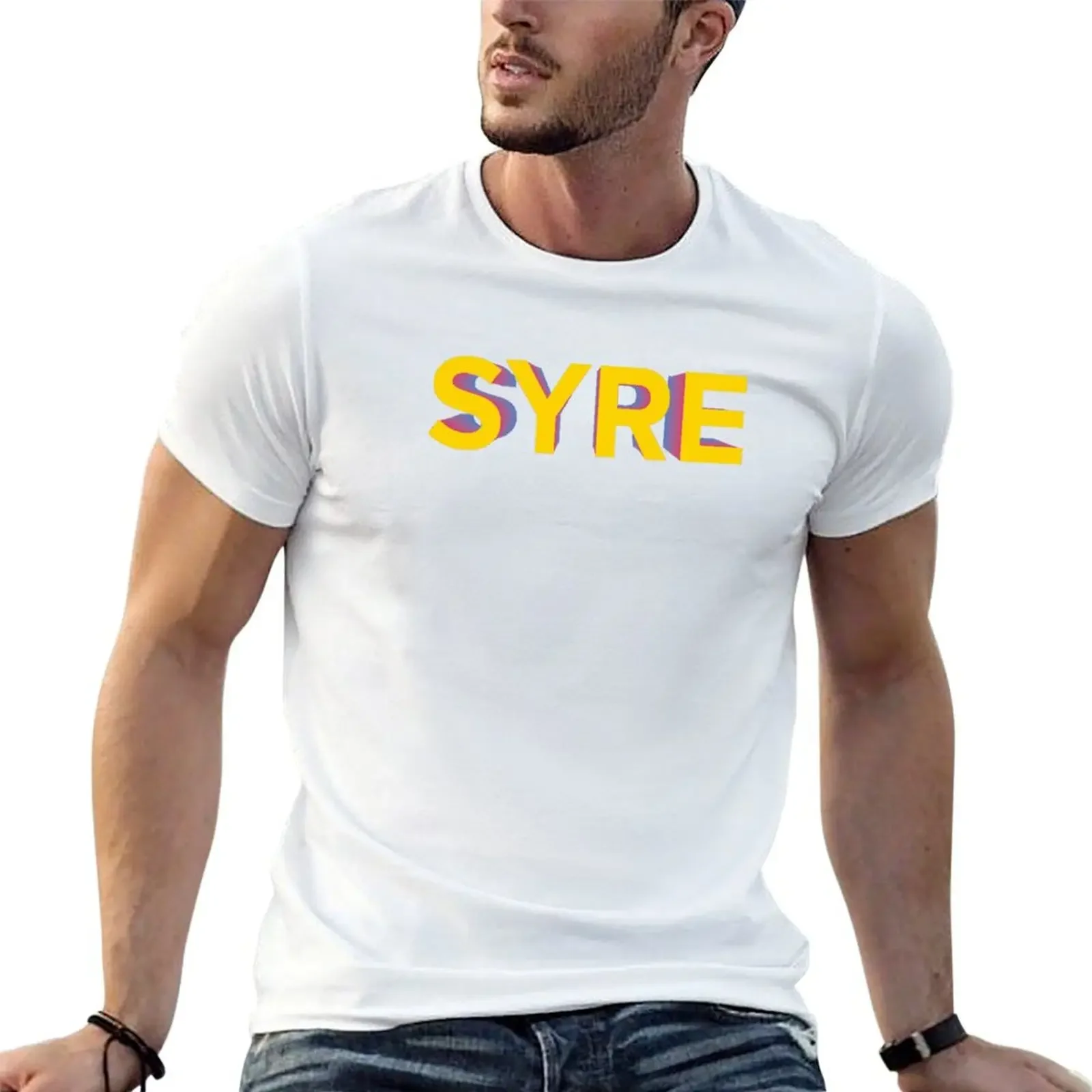 SYRE - Jaden Smith Icon T-Shirt vintage clothes quick drying clothing for men