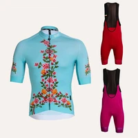 babici cycling clothing set short sleeve 9d team bib shorts sportswear couple outdoor cycl jersey maillot ciclismo hombre