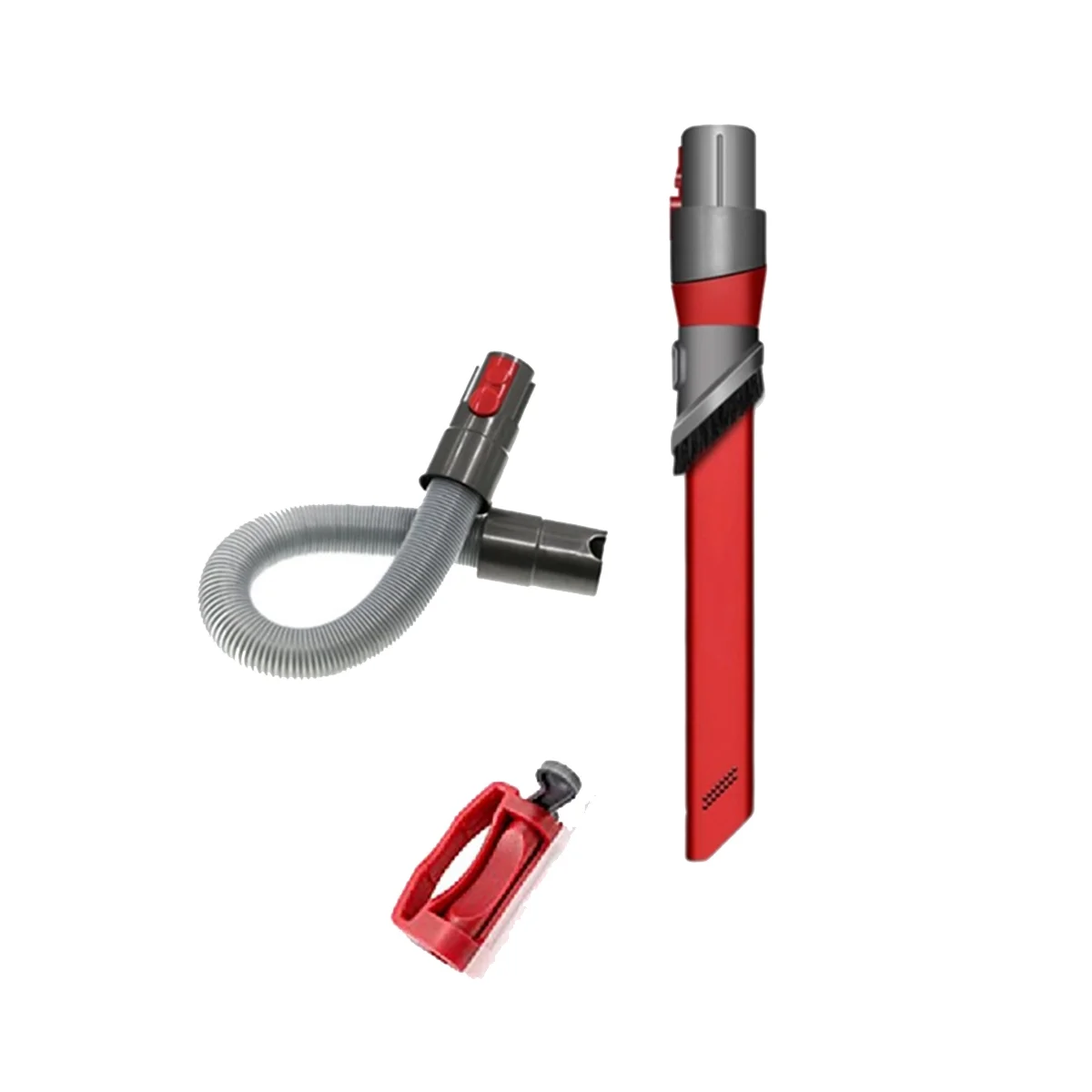 

Crevice Brush Tool Extension Hose Replacement Parts for Dyson V7/V8/V10/V11/V12/V15 Vacuum Cleaner Awkward Space Tool