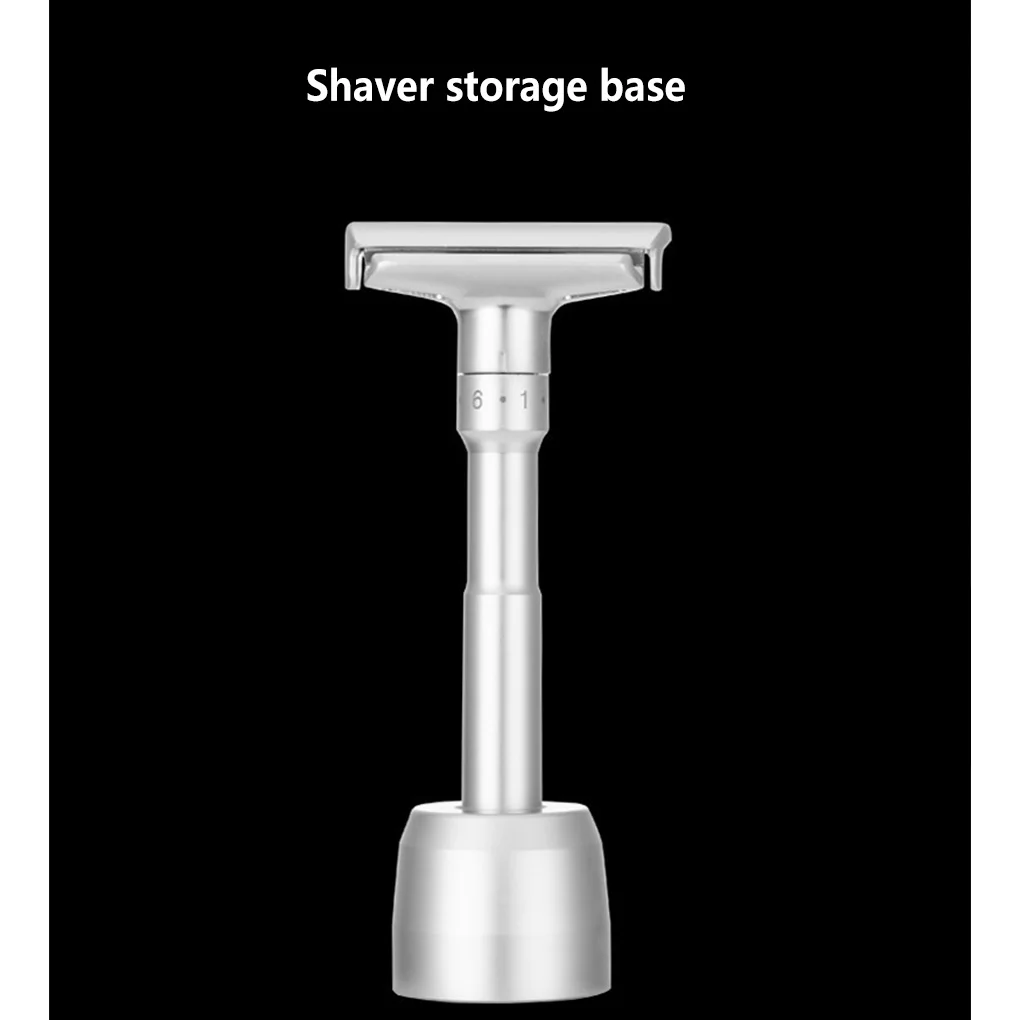 

Men Razor Remover Personal Care Face Shaver Male Hairs Razors Household Man Manual Shaving Tool Accessory Set Silver