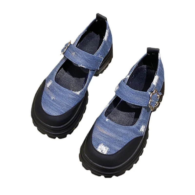 

Новинка 2023, женские эспадрильи во французском стиле, повседневная обувь на платформе с крючком, Удобная стильная Винтажная обувь для взрослых