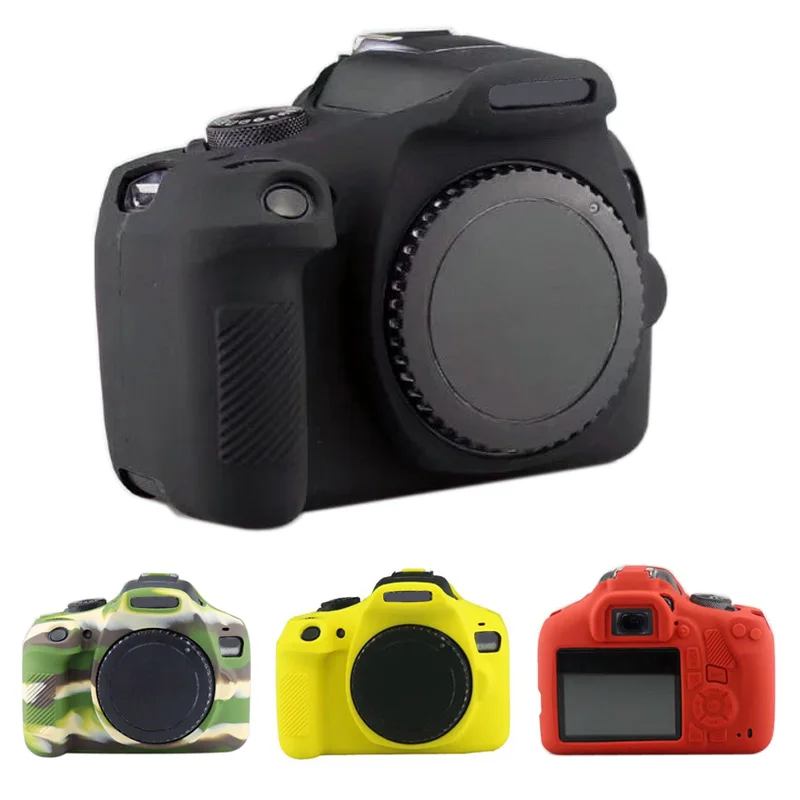 

Мягкий силиконовый резиновый чехол для камеры Canon Eos Rebel T6 T7 1300D 1500D