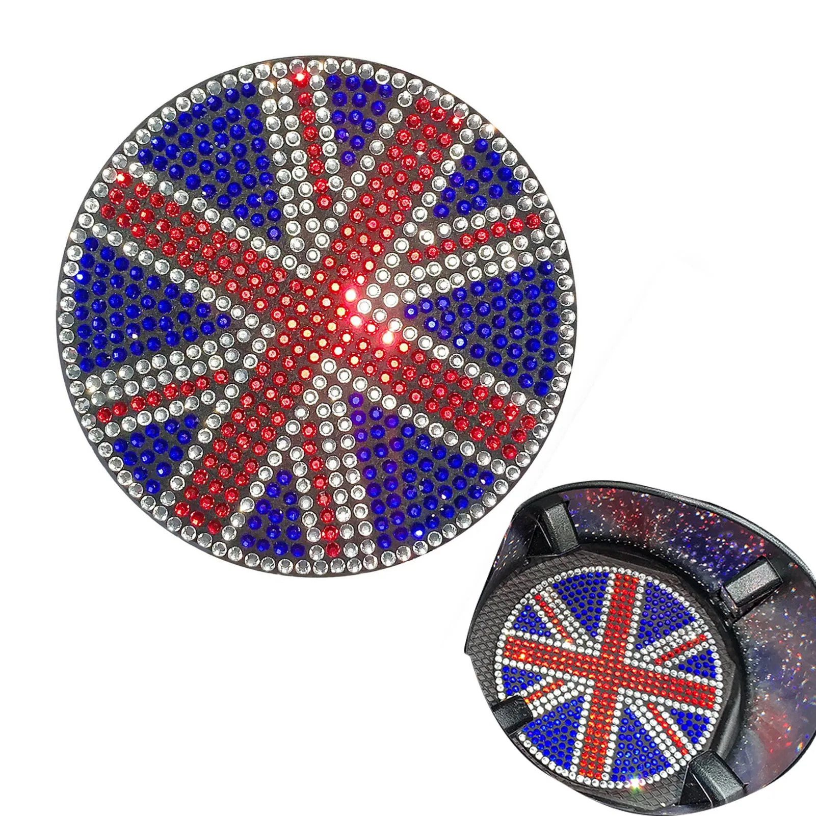 Алмазные подставки Union Jack противоскользящие под горки универсальные автомобиль