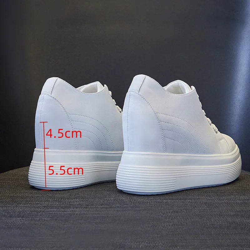 Женские массивные кроссовки осенняя повседневная женская обувь из натуральной