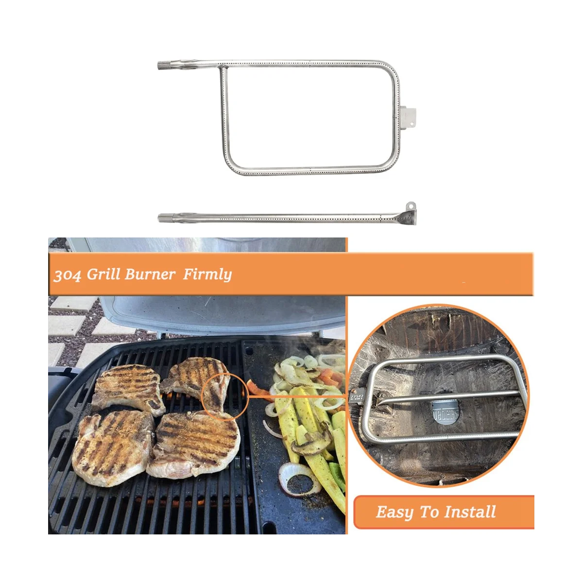 Набор трубок горелки 65032 совместимый с заменой Q300 Q320 Q3000 Q3200 для серий Q 60036 80385 13122