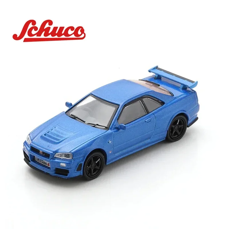 Литая модель автомобиля Schuco 1:64 Nismo R34 GT-R Z-tune