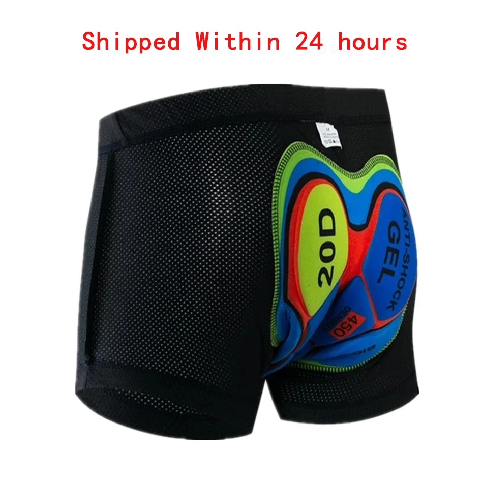

High Quality Unisex Black cycling Shorts Comfortable Underwear Sponge Gel Padded Bike Short Size XXS-5XL Bike Short Pants