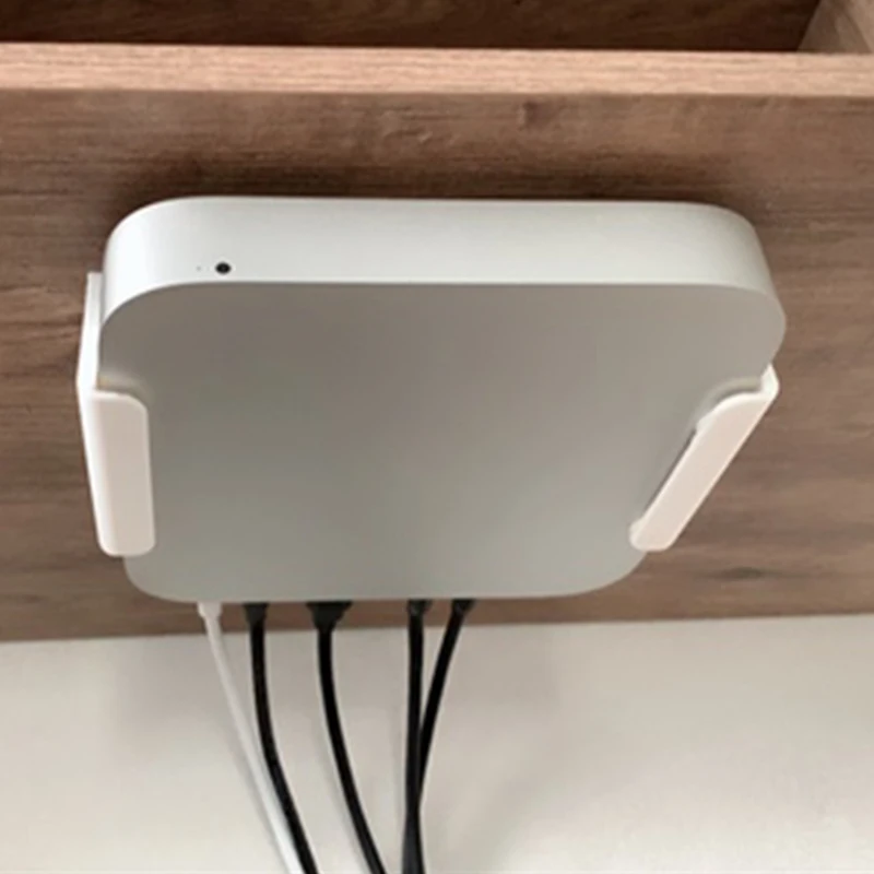 Крепление на стену для компьютера Apple Mac Mini 2012-2020, аксессуары для десктопа, стойка для хранения, экономящая пространство.