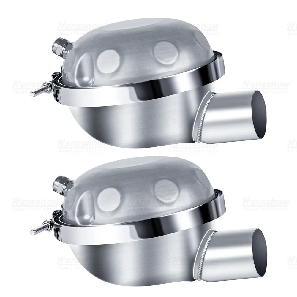 

Hansshow Car Electronic Exhaust Sound Booster 1 Or 2 Loudspeakers With Mobile App Control For Alfa Romeo Stelveo 2019-2021