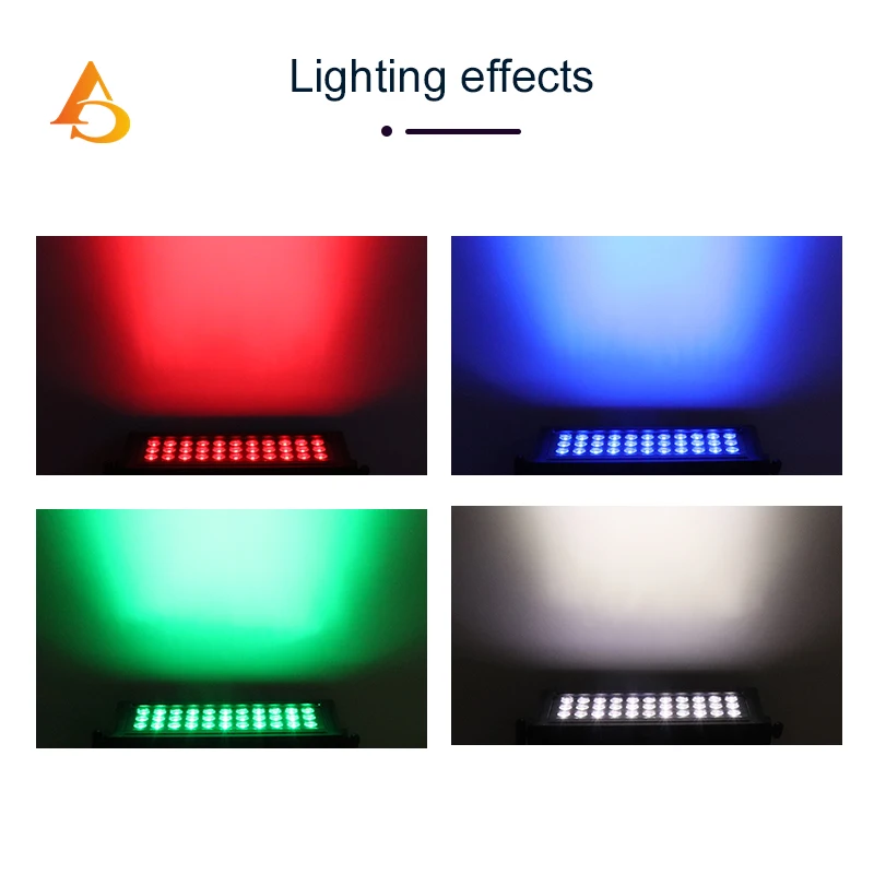 44x10 Вт RGBW 4 в 1 светодиодный прожектор IP65 водонепроницаемый сценический