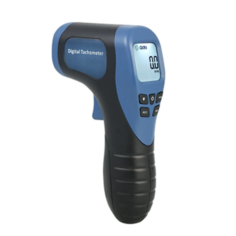 

TL-900 Tachometer Digital Tachometer Non-Contact Measuring Range:2.5-99999RPM LCD Motor Wheel Lathe Speed Meter