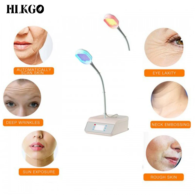 

2in1 LED Photon Light Facial Skin Rejuvenation PDT Photodynamic Therapy Skin Spa