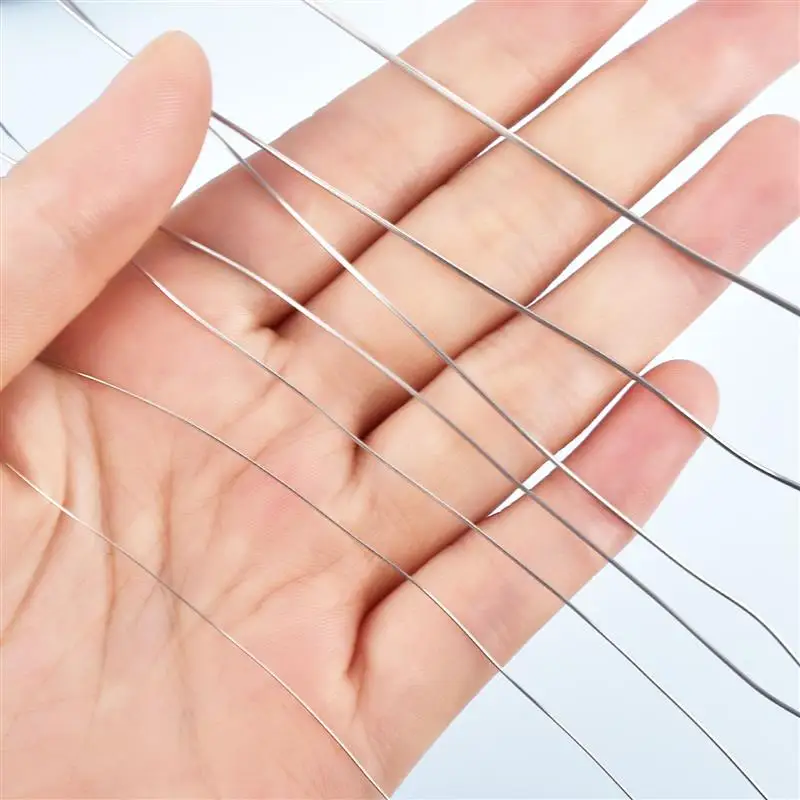 

10m/roll 0.3-1mm Stainless Steel Wire For Jewelry Making Beads Wire Jewelry Cord String for Craft Making Steel Wire Wholesale