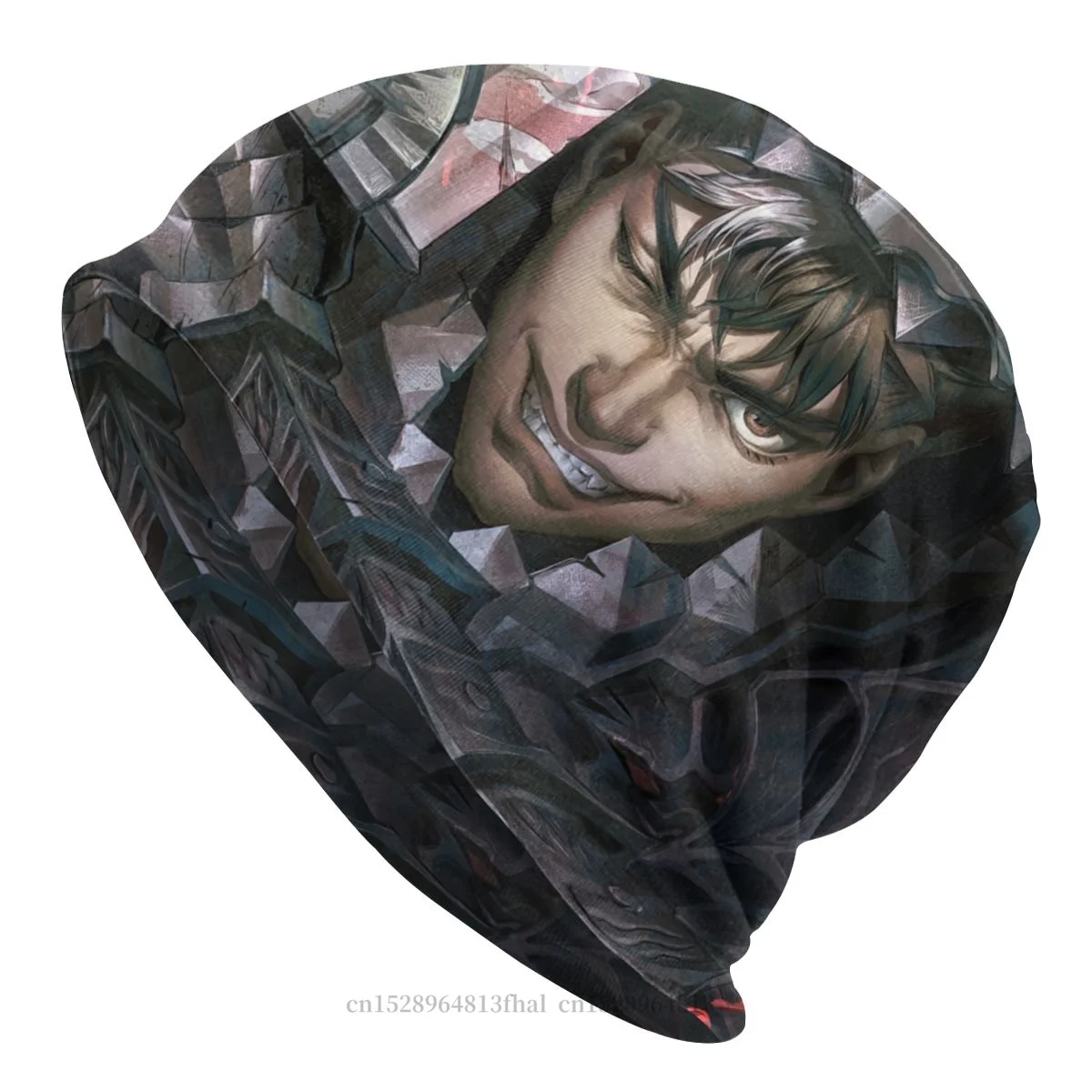 

Berserk Guts Griffith Behelit Manga Fashion Hats Swordman Thin Hat Bonnet Special Skullies Beanies Caps Men Women's Earmuffs