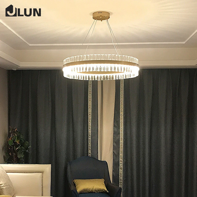 Хрустальная люстра в стиле пост-модерн роскошный светильник для виллы лампа