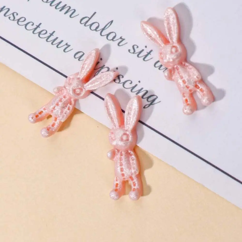 

50Pcs/set 3D Naill Drills DIY Nail Art Rhinestones Resin Cartoon Rabbits Nail Art Decorations Manicure Accessories Nail Jewelry