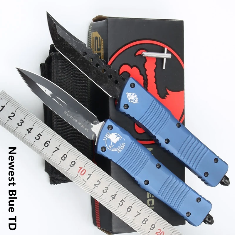 

JUFULE New Combat TD Aluminium Handle Mark M390 Blade Survival EDC Camp Hunt Fruit Kitchenware Kitchen Tool Key Utility Knife