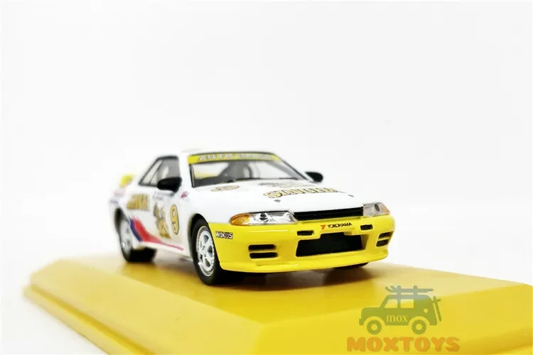 Tarmac работает x Kyosho1:64 Skyline GTR R32 Южная Восточная Азия # 9 литая под давлением модель