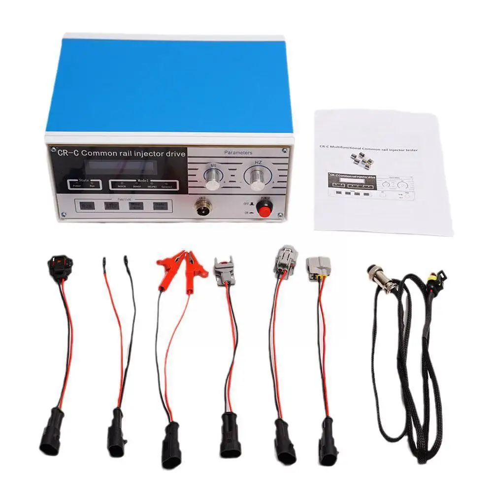 

CR-C Electric Injector Tester Multi-function Common High Accessories Checker Injector Injection Electromagnetic Rail Car Te P9O5