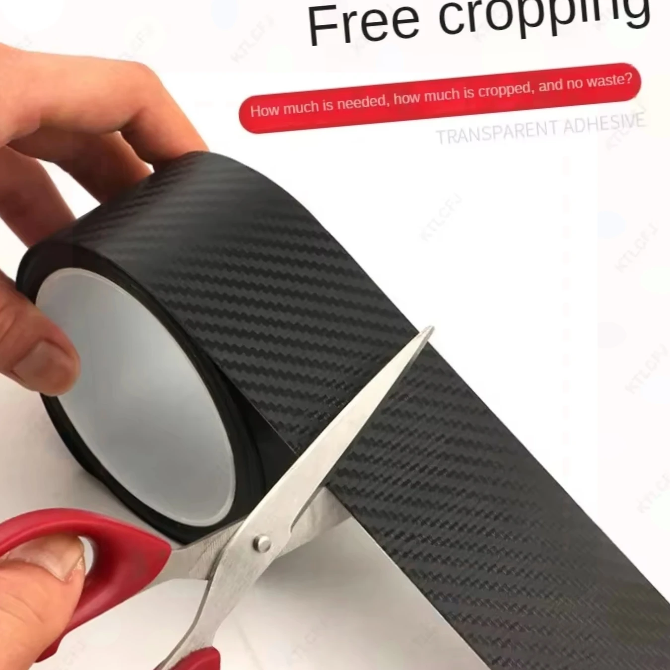 Автомобильная наклейка из углеродного волокна 5D Nano DIY Защитная полоса для порога