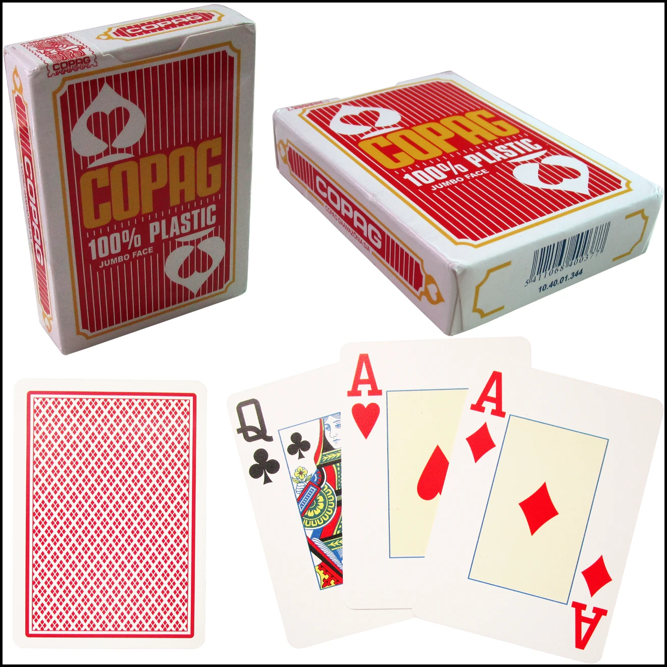 

Copag Original Genuine Large Number High Quality Plastic Playing Cards PVC Plastic Waterproof Adult Playing Cards Game