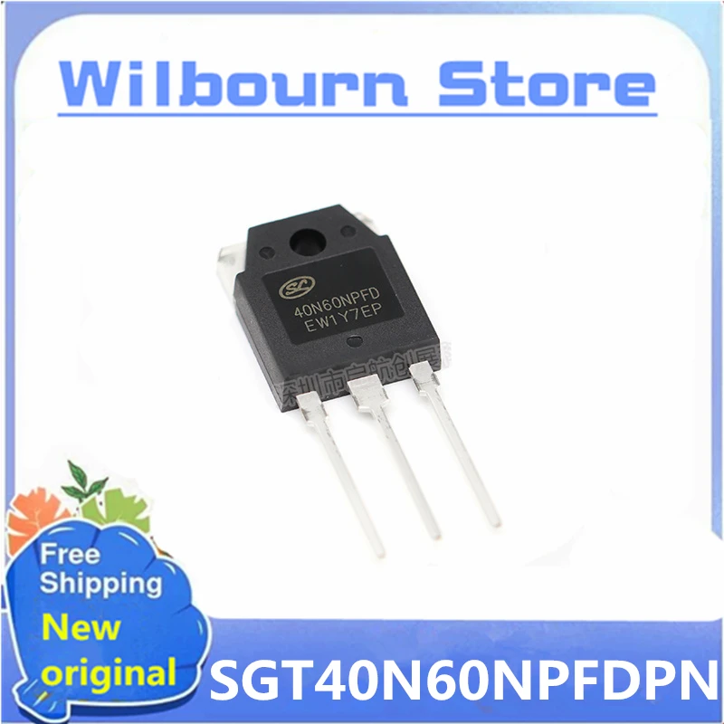 10 шт./лот 40N60NPFD TO-3P 40N60 600V 40A IGBT SGT40N60NPFDPN TO3P в наличии