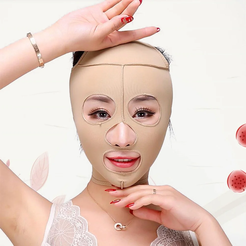 

Health Care Facial Slimming Tools Elastic Skin Color Face Lift-up Chin Slimming V Face Shaper