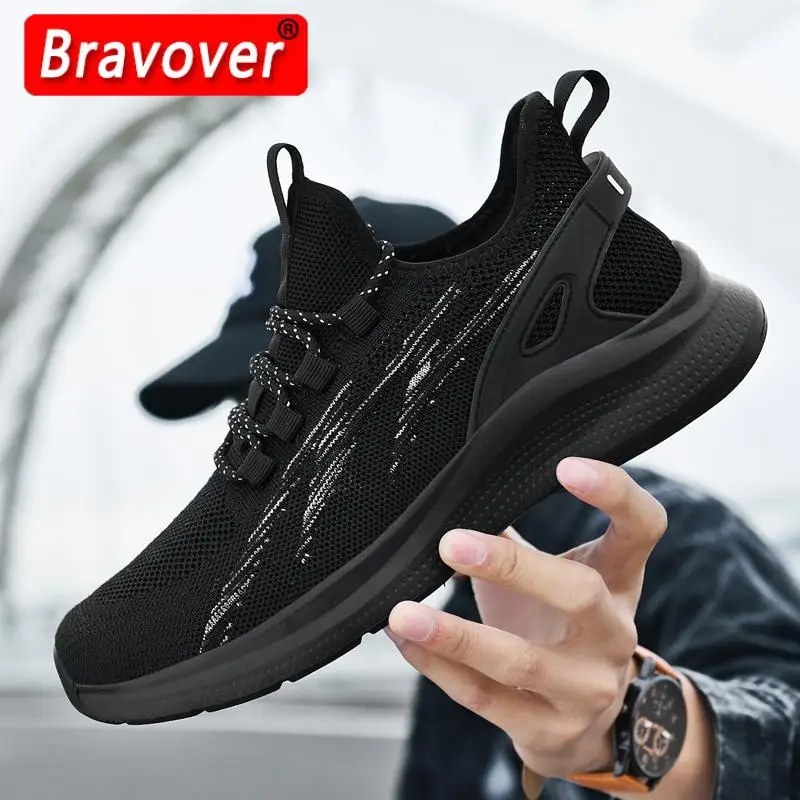 Men Running Shoes Casual Comfortable Sneakers Men's Shoes Outdoor Running Jogging Sneakers Lace-up Comfortable Shoes